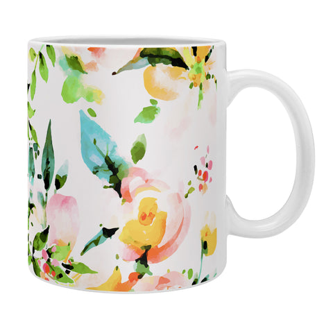 Marta Barragan Camarasa Flowered Coffee Mug