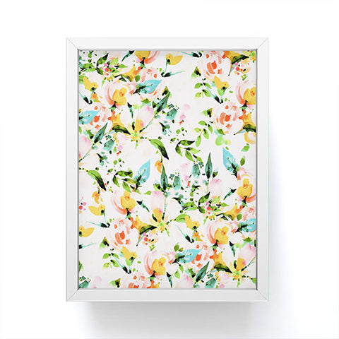 Marta Barragan Camarasa Flowered Framed Mini Art Print