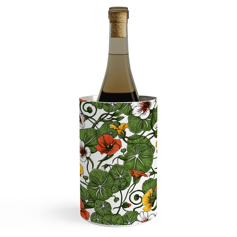 Marta Barragan Camarasa Flowering garden nasturtiums Wine Chiller