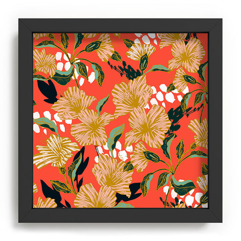 Marta Barragan Camarasa Flowering sweet bloom 01 Recessed Framing Square