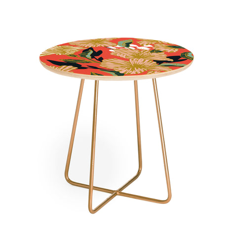 Marta Barragan Camarasa Flowering sweet bloom 01 Round Side Table