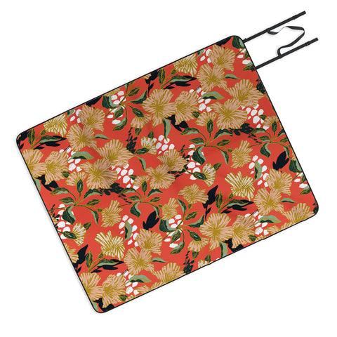 Marta Barragan Camarasa Flowering sweet bloom 01 Picnic Blanket