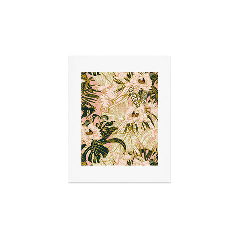 Marta Barragan Camarasa Flowering tropical pink bloom Art Print