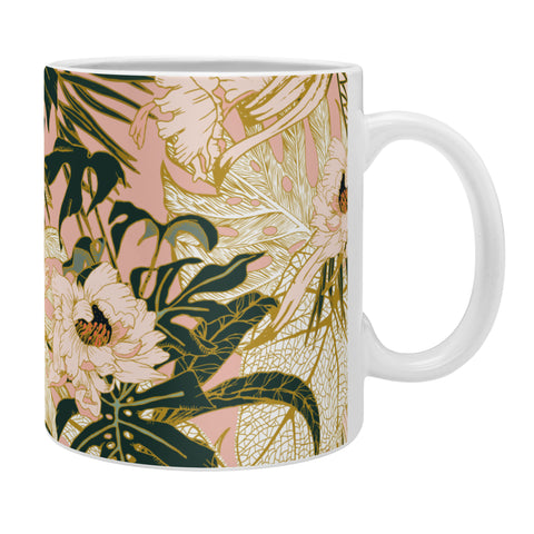 Marta Barragan Camarasa Flowering tropical pink bloom Coffee Mug