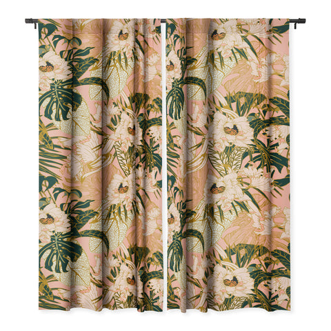 Marta Barragan Camarasa Flowering tropical pink bloom Blackout Non Repeat