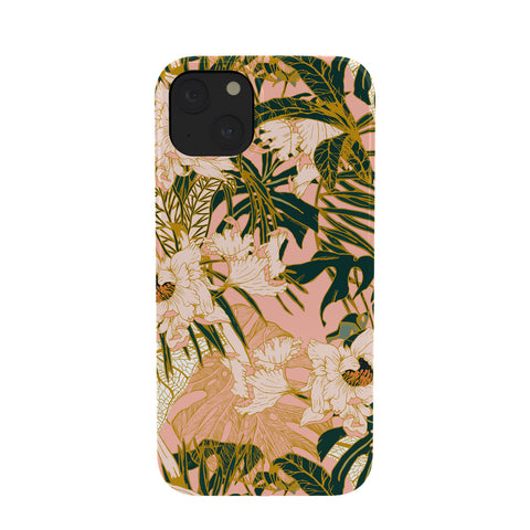 Marta Barragan Camarasa Flowering tropical pink bloom Phone Case