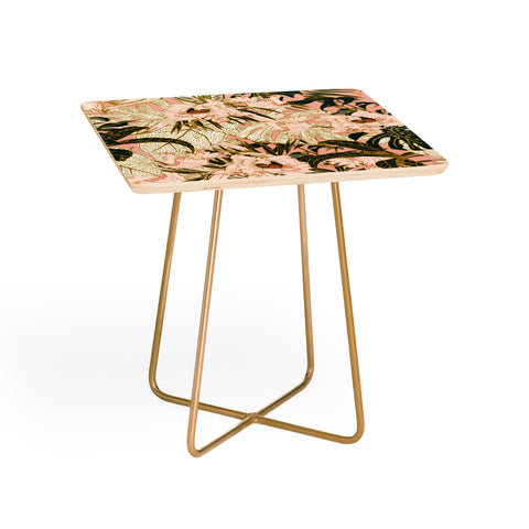 Marta Barragan Camarasa Flowering tropical pink bloom Side Table