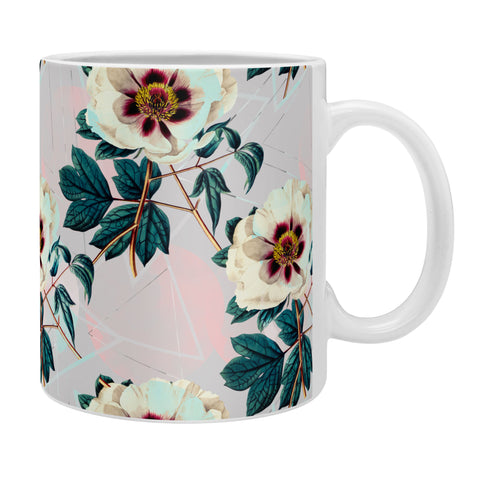 Marta Barragan Camarasa Flowery blooming with geometric Coffee Mug