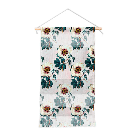 Marta Barragan Camarasa Flowery blooming with geometric Wall Hanging Portrait
