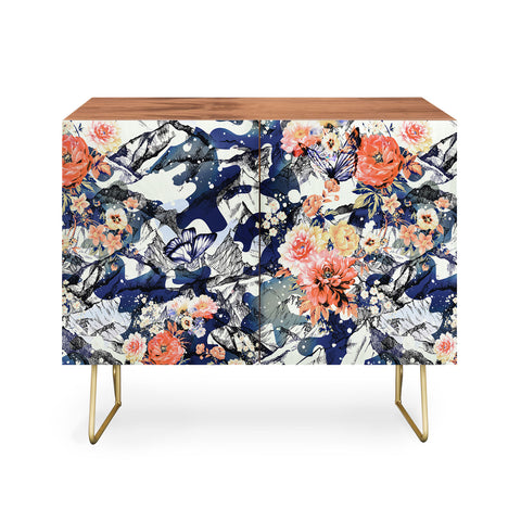 Marta Barragan Camarasa Flowery camo Credenza