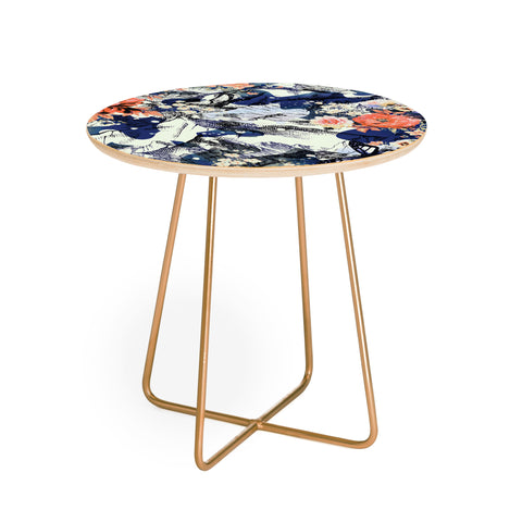 Marta Barragan Camarasa Flowery camo Round Side Table