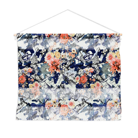 Marta Barragan Camarasa Flowery camo Wall Hanging Landscape