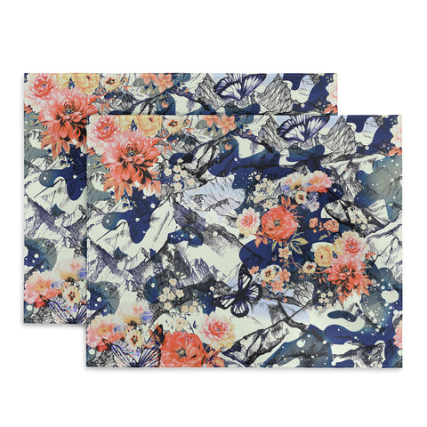 Marta Barragan Camarasa Flowery camo Placemat