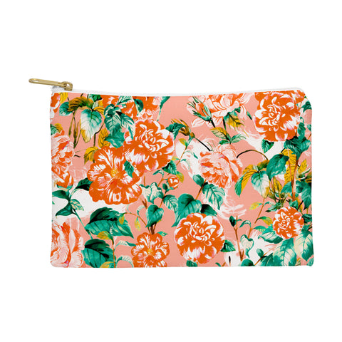 Marta Barragan Camarasa Flowery coral garden Pouch