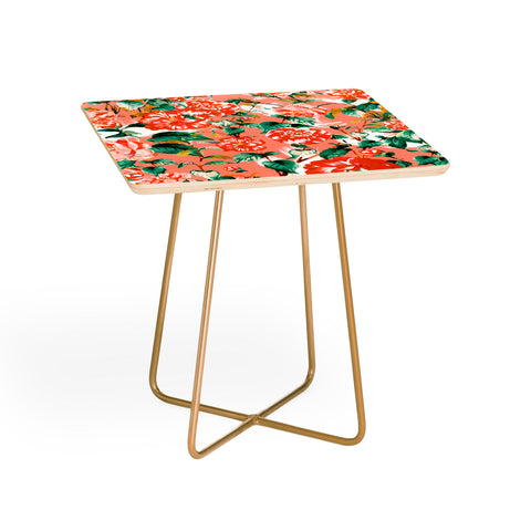 Marta Barragan Camarasa Flowery coral garden Side Table