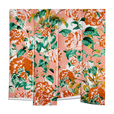 Marta Barragan Camarasa Flowery coral garden Wall Mural