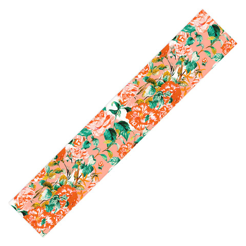 Marta Barragan Camarasa Flowery coral garden Table Runner