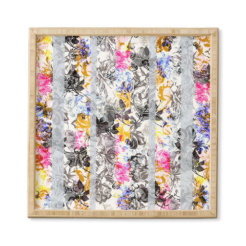 Marta Barragan Camarasa Flowery Fractal Framed Wall Art