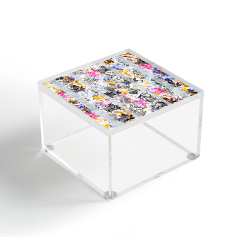 Marta Barragan Camarasa Flowery Fractal Acrylic Box