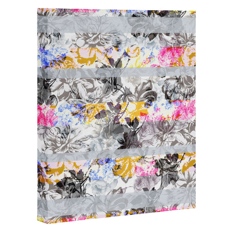 Marta Barragan Camarasa Flowery Fractal Art Canvas