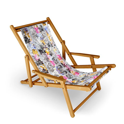 Marta Barragan Camarasa Flowery Fractal Sling Chair