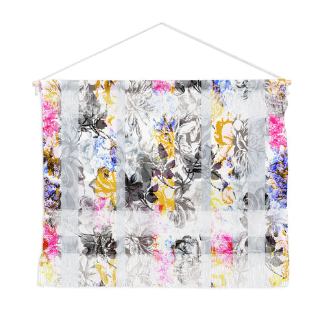 Marta Barragan Camarasa Flowery Fractal Wall Hanging Landscape