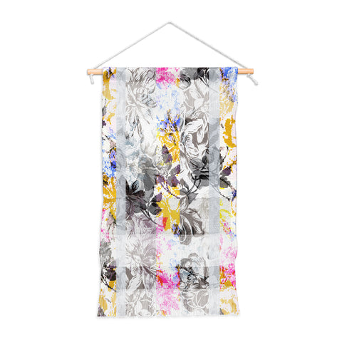 Marta Barragan Camarasa Flowery Fractal Wall Hanging Portrait