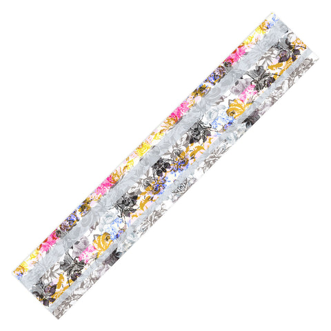 Marta Barragan Camarasa Flowery Fractal Table Runner