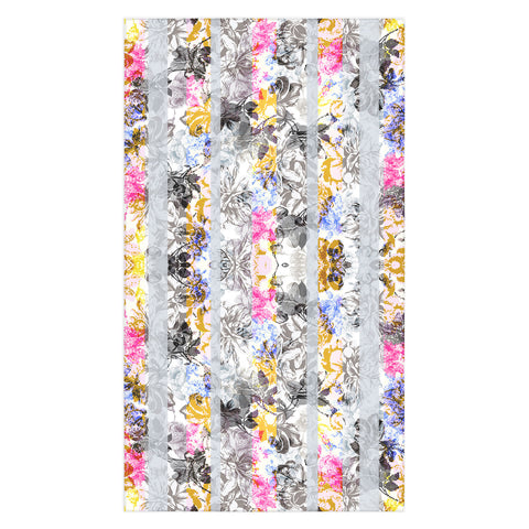 Marta Barragan Camarasa Flowery Fractal Tablecloth