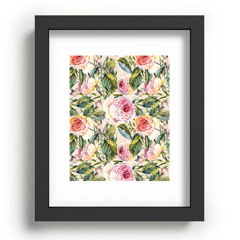 Marta Barragan Camarasa Flowery meadow Recessed Framing Rectangle