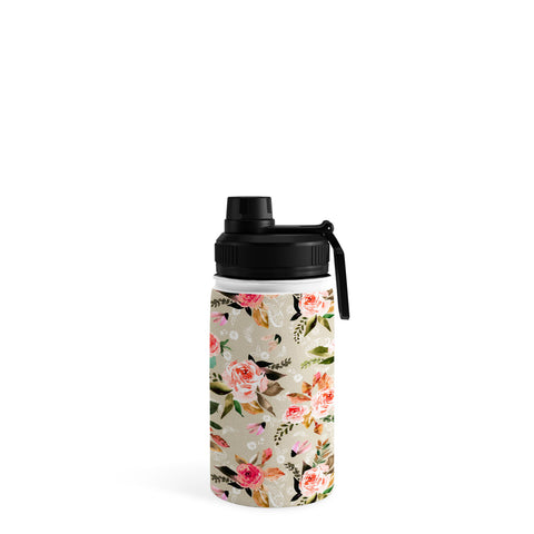 Marta Barragan Camarasa Flowery meadow bouquets Water Bottle