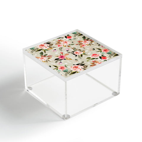 Marta Barragan Camarasa Flowery meadow bouquets Acrylic Box