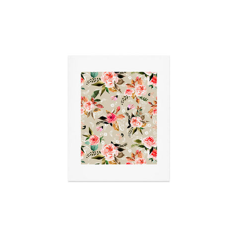 Marta Barragan Camarasa Flowery meadow bouquets Art Print