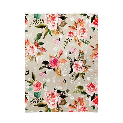 Marta Barragan Camarasa Flowery meadow bouquets Poster