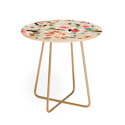 Marta Barragan Camarasa Flowery meadow bouquets Round Side Table