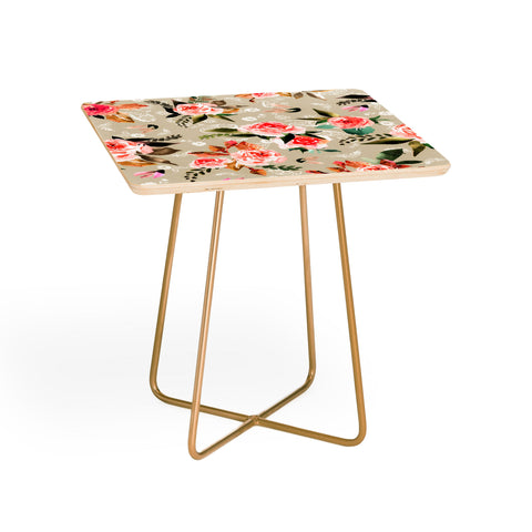Marta Barragan Camarasa Flowery meadow bouquets Side Table