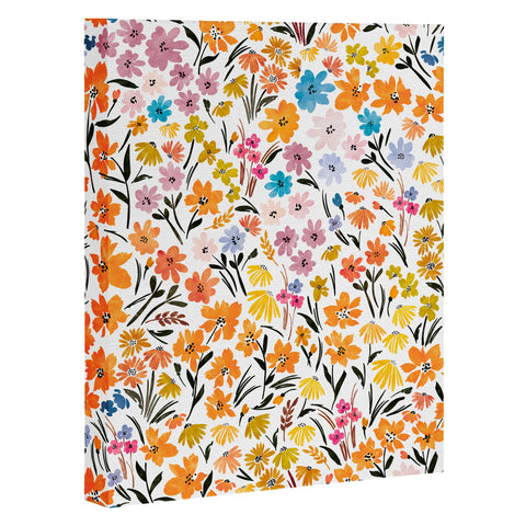 Marta Barragan Camarasa Flowery Meadow Colors Art Canvas