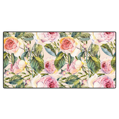 Marta Barragan Camarasa Flowery meadow Desk Mat