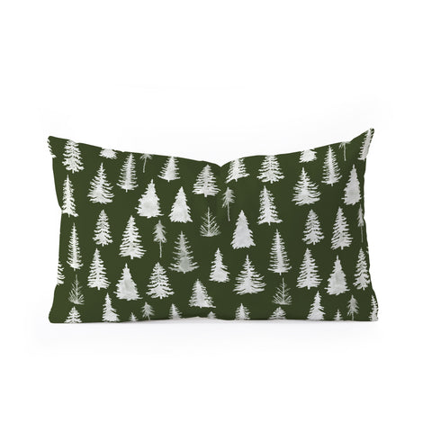 Marta Barragan Camarasa Forest 07 I Oblong Throw Pillow