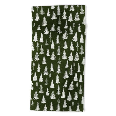 Marta Barragan Camarasa Forest 07 I Beach Towel