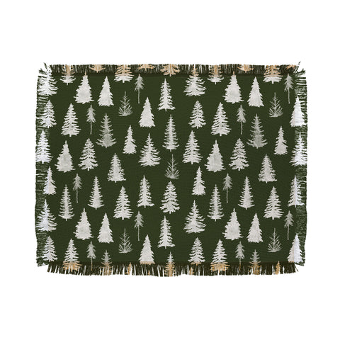 Marta Barragan Camarasa Forest 07 I Throw Blanket