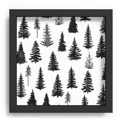 Marta Barragan Camarasa Forest in BW Recessed Framing Square