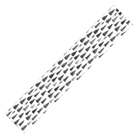 Marta Barragan Camarasa Forest in BW Table Runner