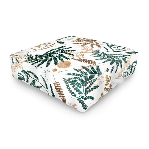 Marta Barragan Camarasa Forest wild meadow Outdoor Floor Cushion