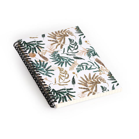 Marta Barragan Camarasa Forest wild meadow Spiral Notebook