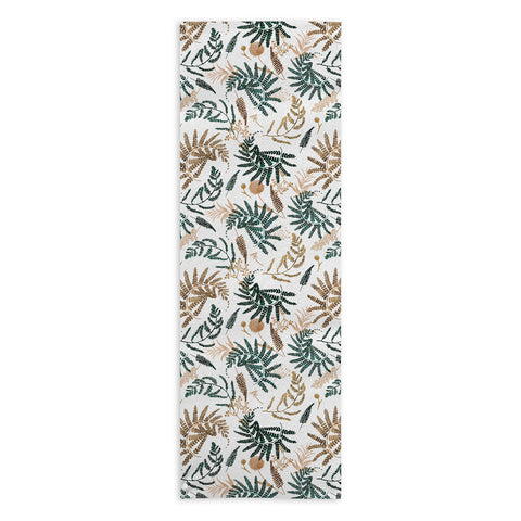 Marta Barragan Camarasa Forest wild meadow Yoga Towel