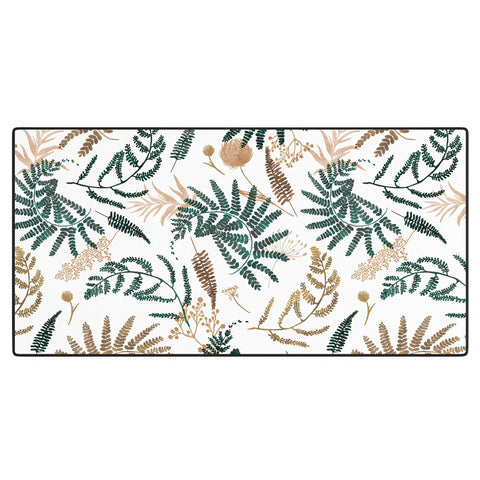 Marta Barragan Camarasa Forest wild meadow Desk Mat