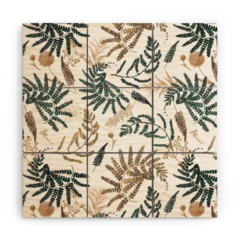 Marta Barragan Camarasa Forest wild meadow Wood Wall Mural