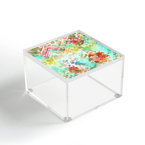 Marta Barragan Camarasa Fractal floral Acrylic Box