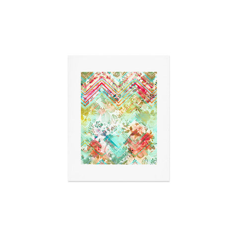 Marta Barragan Camarasa Fractal floral Art Print